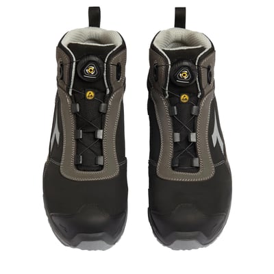 Diadora Shark stable impact S3S veiligheidsschoen mid zwart maat 38