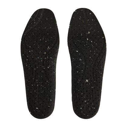 Diadora inlegzool Pu-Foam recycled zwart geel maat 35