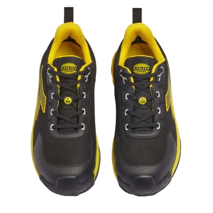 Diadora Vortex DA2 S3 veiligheidsschoen laag zwart geel maat 35