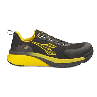 Diadora Vortex DA2 S3 veiligheidsschoen laag  zwart geel maat 35