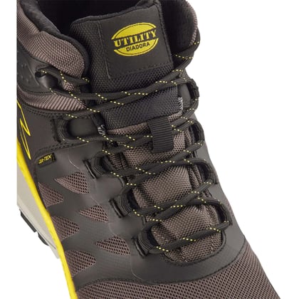Diadora Freedom SR veiligheidsschoen hoog bruin geel maat 47