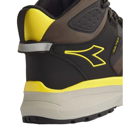 Diadora Freedom SR veiligheidsschoen hoog bruin geel maat 47