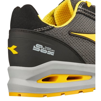 Diadora Run Net Airbox S1P veiligheidsschoen laag  zwart maat 35