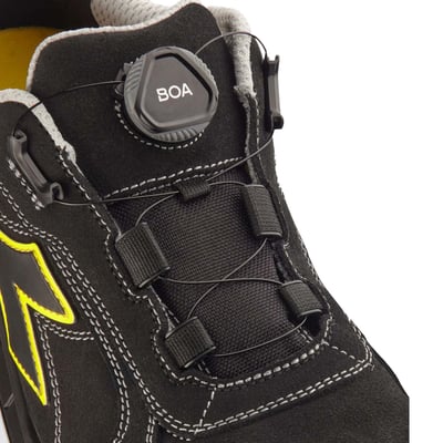 Diadora Run Net Boa S3S veiligheidsschoen laag  zwart maat 38