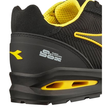 Diadora Run A. box master S3S veiligheidsschoen  laag zwart maat 35