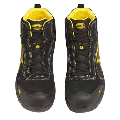 Diadora Run A. box S3S veiligheidsschoen hoog zwart maat 35