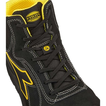 Diadora Run A. box S3S veiligheidsschoen hoog zwart maat 35