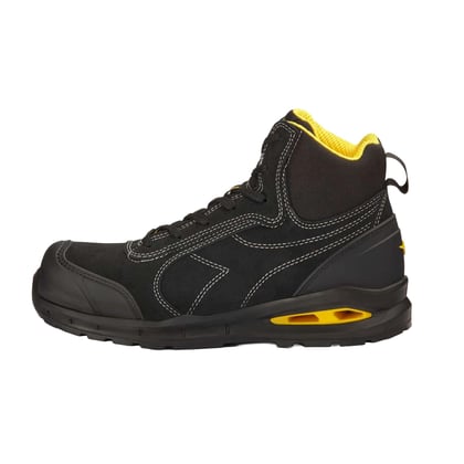 Diadora Run A. box S3S veiligheidsschoen hoog zwart maat 35