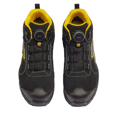 Diadora Run Net S3S veiligheidsschoen hoog zwart maat 38