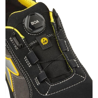 Diadora Run box master BOA S3S veiligheidsschoen laag zwart maat 38