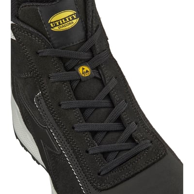 Diadora Glove Tech Hi pro S3 veiligheidsschoen hoog zwart maat 35