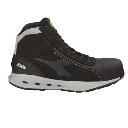 Diadora Glove Tech Hi pro S3 veiligheidsschoen hoog zwart maat 35