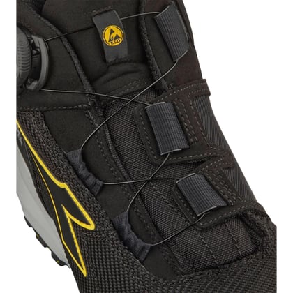 Diadora Glove MDS Boa S3S veiligheidsschoen mid zwart maat 38
