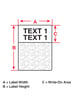 Brady zelflaminerende draad- en kabellabels  vinyl 250 labels 25,40x38,10mm wit