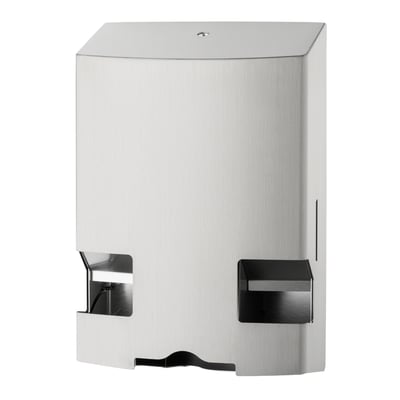 MediQo-line maandverband en tampondispenser RVS 