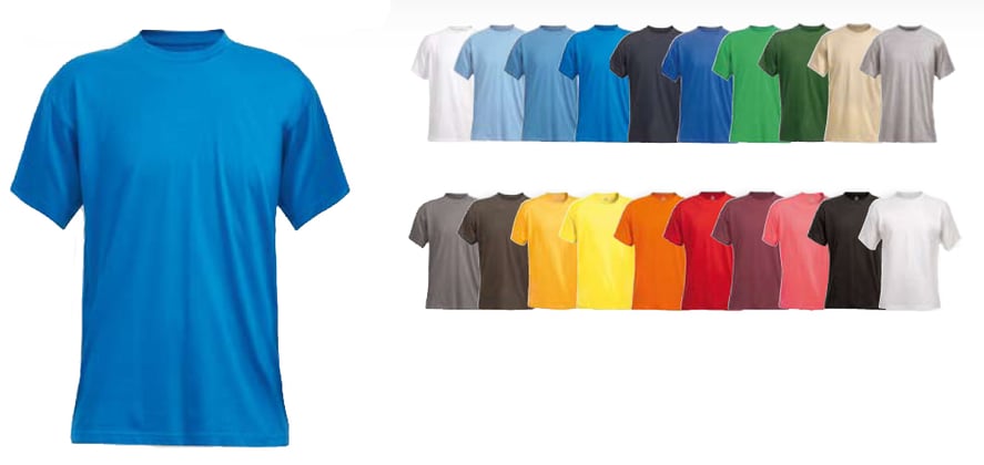 A-code T-shirt 100% katoen 