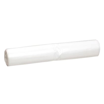 Afvalzak HDPE 45x50cm 15my wit 50st 