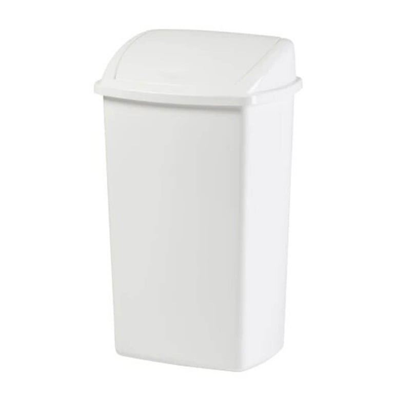 Afvalbak met Swing deksel wit 50ltr