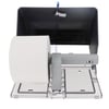 CaluCare Elite toiletpapierdispenser voor 2 standaard toiletrollen stone