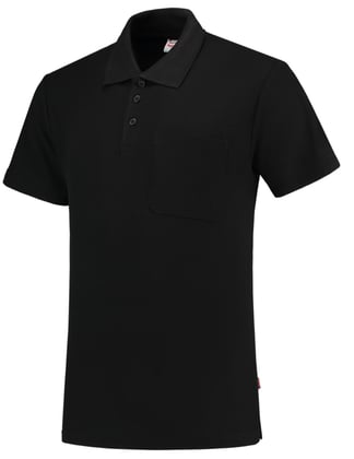 Tricorp poloshirt met borstzak zwart maat XS