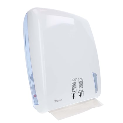 CaluCare Elite toiletpapierdispenser voor gevouwen toiletpapier