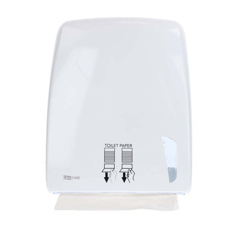 CaluCare Elite toiletpapierdispenser voor gevouwen toiletpapier
