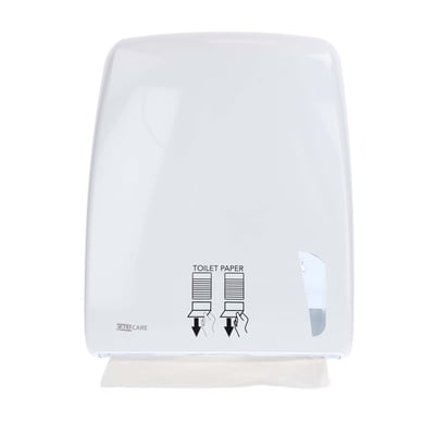 CaluCare Elite toiletpapierdispenser voor gevouwen toiletpapier
