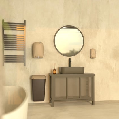 CaluCare Elite afvalbak compleet 23ltr  sand