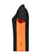 Tricorp dames poloshirt bicolor zwart oranje maat XS