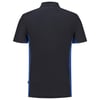 Tricorp Workwear poloshirt bicolor donker-/korenblauw maat XS