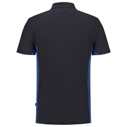 Tricorp poloshirt bicolor donker-/korenblauw maat XS