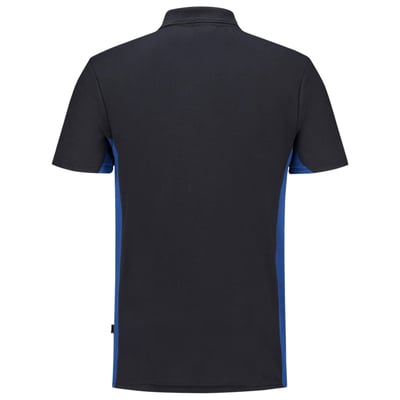 Tricorp Workwear poloshirt bicolor donker-/korenblauw maat XS