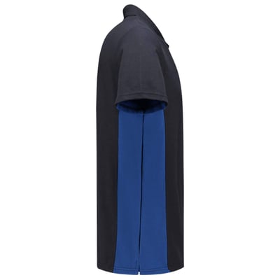 Tricorp Workwear poloshirt bicolor donker-/korenblauw maat XS