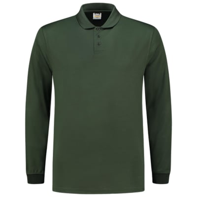 Tricorp Workwear poloshirt UV block Cooldry lange mouw groen maat XS