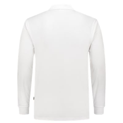 Tricorp Workwear poloshirt UV block Cooldry  lange mouw wit maat XS