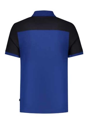 Tricorp poloshirt bicolor naden koren-/donkerblauw maat XS