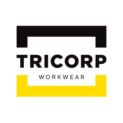 Tricorp Workwear poloshirt bicolor naden koren-/donkerblauw maat XS