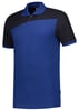 Tricorp Workwear poloshirt bicolor naden koren-/donkerblauw maat XS