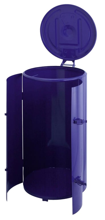Afvalzakhouder 120ltr blauw