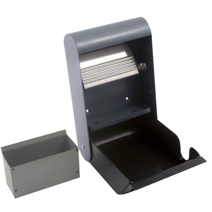 Muurasbak 355x191x64mm 1,5ltr binnenbak