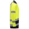 Tricorp Workwear multinorm poloshirt bicolor fluor geel inkblauw maat XS
