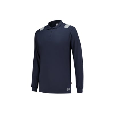 Tricorp Workwear poloshirt multinorm lange mouw inktblauw maat XS
