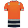 Tricorp Workwear poloshirt High Vis bicolor oranje maat XS