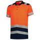 Tricorp Workwear poloshirt High Vis bicolor oranje maat XS