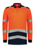 Tricorp Workwear poloshirt High Vis lange mouw  oranje maat XS
