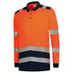 Tricorp poloshirt High Vis lange mouw  oranje maat XS