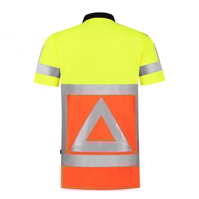 Tricorp Workwear poloshirt verkeersregelaar  oranje/geel maat XS