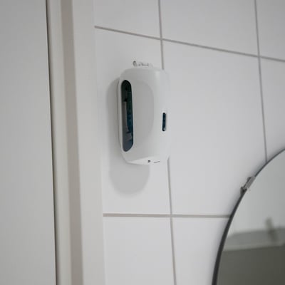 CaluCare Elite houder voor passieve luchtverfrisser wit