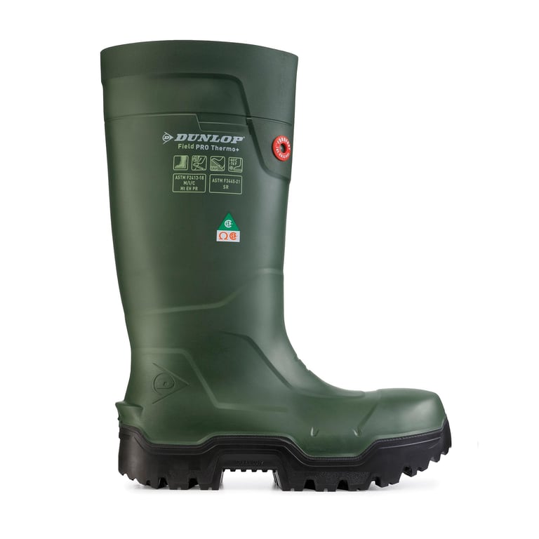 Dunlop Purofort S5L FieldPRO laars donker groen zwart