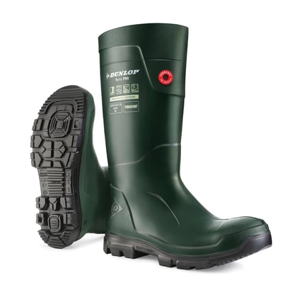 Dunlop Purofort S5 TerraPRO full safety laars donkergroen/zwart sneakerfit maat 35